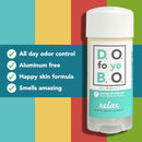 D.O. fo yo B.O. natural deodorant