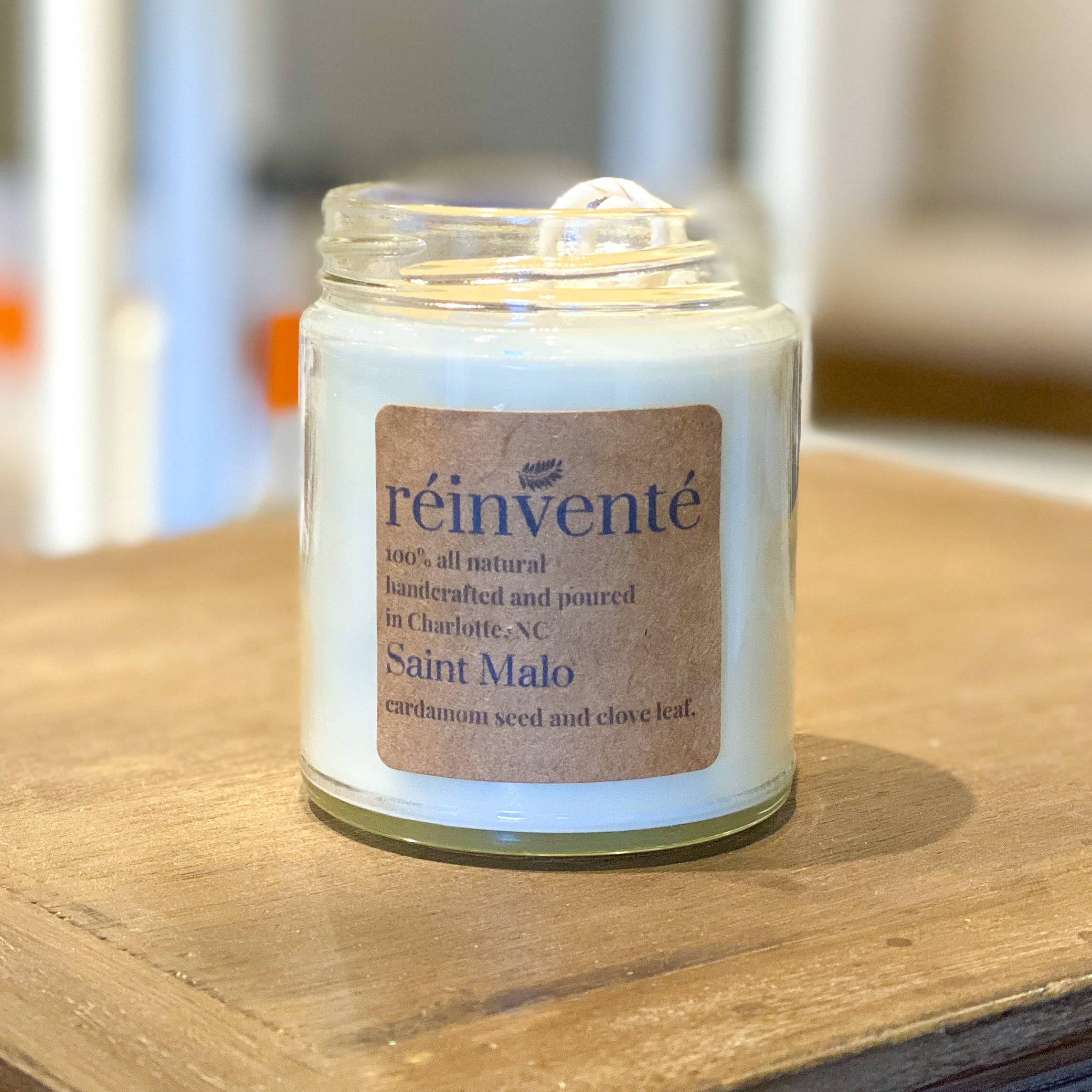 Natural Soy Wax Scented Candles - Cardamomo