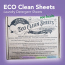 Eco Clean Sheets - Laundry Detergent Sheets
