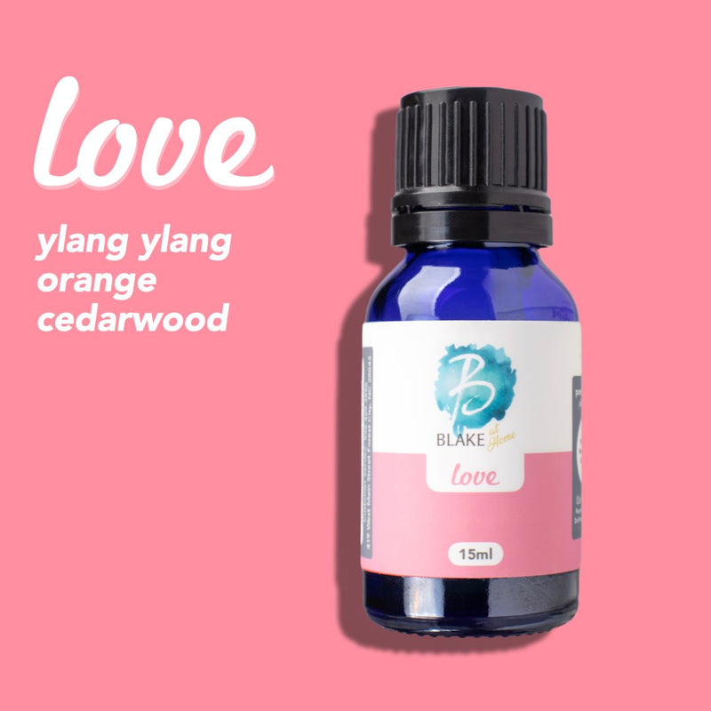 Love Aromatherapy Blend - ylang ylang, orange, and cedarwood essential oils