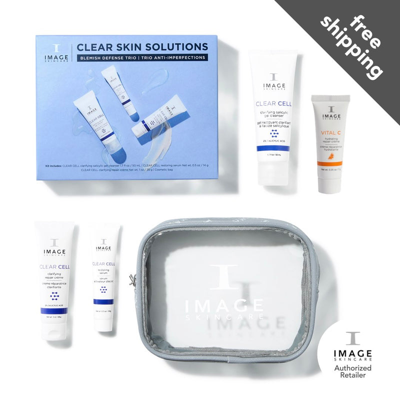 IMAGE Skincare Clear Cell Clear Skin Solutions Acne Kit